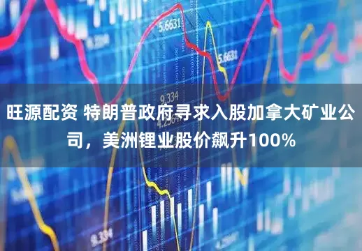 旺源配资 特朗普政府寻求入股加拿大矿业公司，美洲锂业股价飙升100%